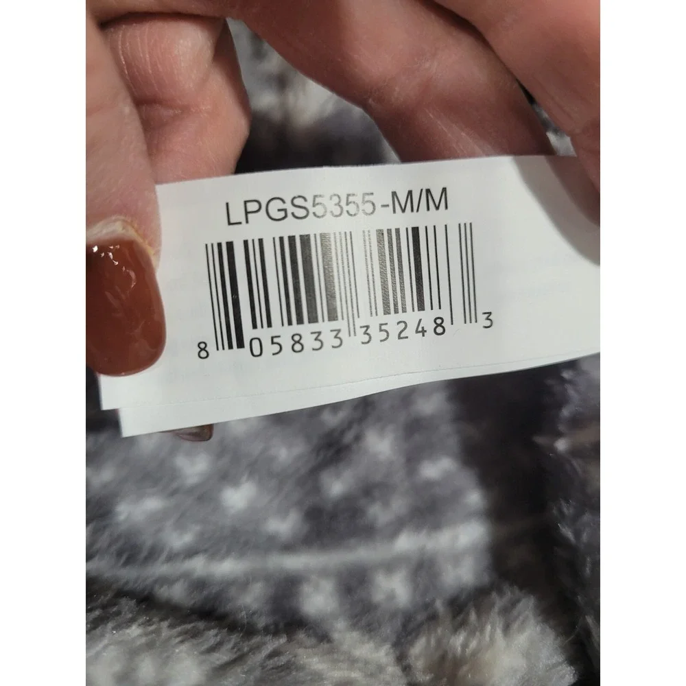 Medium Luv Gear Dog Puppy Gray Fleece Sweater Jumpsuit